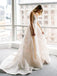 Exquisite Appliqued A-line Wedding Dresses With Beads WD265