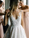 Exquisite Appliqued A-line Wedding Dresses With Beads WD265