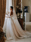 Simple Sweetheart Neckline A-line Wedding Dresses With Appliques WD276