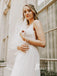 Amazing A-line Lace Sweep Train Wedding Dresses Tulle Bridal Dresses WD283