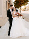 Eye-catching Lace Wedding Dresses A-line Long Bridal Gowns WD294