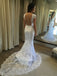 Bateau Lace Wedding Dresses Mermaid Bridal Gowns With Cap Sleeves WD298