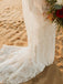 Long Sleeves Lace Wedding Dresses Mermaid Beaded Bridal Gowns WD350