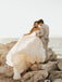 Amazing Sweetheart Off-The-Shoulder Ball Gown Wedding Dresses Tulle Backless Gowns WD451