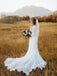 Beautiful Long Sleeves Lace Wedding Dresses A-Line Bridal Gowns WD505