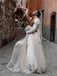 Dreamy Strapless A-line Tulle Sweetheart Court Train Wedding Dresses WD526