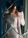 Gorgeous Beaded Lace Long Sleeves Mermaid Sweep Train Wedding Dresses WD576