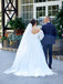 Modern Chiffon Long Sleeves Sweep Train A-line Wedding Dresses WD654