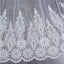 Fantastic Tulle Cathedral Train White Long Wedding Veils With Appliques WV010
