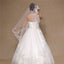 Sparkly Tulle Sequined Long Wedding Veil With Appliques WV016