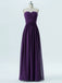 BohoProm Bridesmaid Dress A-line Sweetheart Floor-Length Chiffon Bridesmaid Dresses 2869