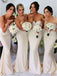 BohoProm Bridesmaid Dress Excellent Stretch Satin Sweetheart Neckline Sheath Bridesmaid Dresses BD094