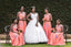 BohoProm Bridesmaid Dress Exquisite Chiffon Multi Neckline Sweep Train A-line Bridesmaid Dresses BD035