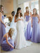 BohoProm Bridesmaid Dress Fabulous Chiffon Strapless Neckline A-line Bridesmaid Dresses BD090
