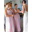 BohoProm Bridesmaid Dress Fabulous Chiffon V-neck Neckline Floor-length A-line Bridesmaid Dresses BD095