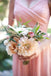 BohoProm Bridesmaid Dress Graceful Chiffon V-neck Neckline Short Length A-line Bridesmaid Dresses BD058