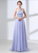 BohoProm Bridesmaid Dress Modest Chiffon One Shoulder Neckline A-line Bridesmaid Dresses With Beaded Appliques BD028