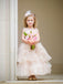 BohoProm Flower Girl Dresses Charming Tulle Square Neckline Ankle-length A-line Flower Girl Dresses FD036