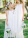 BohoProm Flower Girl Dresses Fantastic Lace Halter Neckline Lace Floor-length A-line Flower Girl Dresses FD031