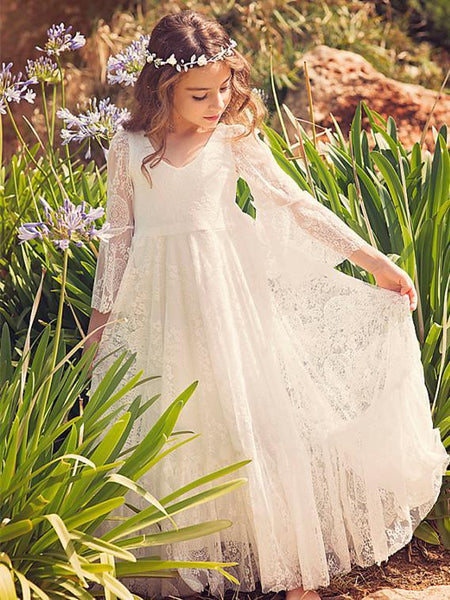 Flower girl dresses size 4 best sale