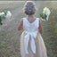 BohoProm Flower Girl Dresses Stunning Satin & Tulle Scoop Neckline Ankle-length A-line Flower Girl Dresses FD014