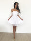 Pure Tulle Sweetheart Neckline Short Length A-line Cocktail Dresses CD012