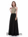 BohoProm prom dresses A-line Halter Floor-Length Chiffon Rhinestone prom Dresses 3058