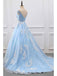BohoProm prom dresses A-line Off-Shoulder Chapel Train Organza Satin Appliqued prom Dresses 3008