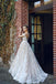 BohoProm prom dresses A-line Off-Shoulder Sweep Train Organza Elegant Prom Dresses HX00124