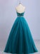 BohoProm prom dresses A-line Strapless Sweetheart Neck Sequins Long Prom Dresses APD2889