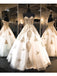 BohoProm prom dresses A-line Sweetheart Floor-Length Tulle Rhine Stone Prom Dresses ASD2647