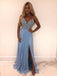 BohoProm prom dresses Charming Chiffon Halter Neckline A-line Prom Dresses With Rhinestones PD158