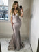 BohoProm prom dresses Simple Taffeta Spaghetti Straps Neckline Mermaid Prom Dresses PD223