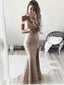 Trumpet/Mermaid Off-Shoulder Floor-Length Lace Prom Dress 3047