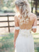 BohoProm Wedding Dresses A-line Off-Shoulder Sweep Train Chiffon Rhine Stone Wedding Dresses ASD26703