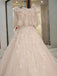 BohoProm Wedding Dresses A-line Sweetheart Cathedral Train Tulle Beaded Lace Wedding Dresses ASD2633