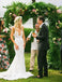 BohoProm Wedding Dresses Attractive Lace V-neck Neckline Chapel Train Sheath Wedding Dresses WD133