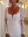 BohoProm Wedding Dresses Exquisite Lace V-neck Neckline Chapel Train 2 In 1 Wedding Dresses With Appliques WD025