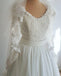 BohoProm Wedding Dresses Glamorous Chiffon V-neck Neckline A-line Wedding Dresses With Flowers WD110