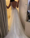 BohoProm Wedding Dresses Gorgeous Tulle V-neck Neckline A-line Wedding Dresses With Appliques WD111