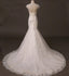 BohoProm Wedding Dresses Mermaid Square Chapel Train Tulle Appliqued Ivory Wedding Dresses With Beadings ASD26967