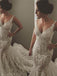 BohoProm Wedding Dresses Mermaid Sweetheart Chapel Train Lace Wedding Dresses ASD2634