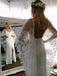 BohoProm Wedding Dresses Romantic Lace V-neck Neckline Cape Sleeves Sheath Wedding Dresses WD149