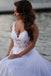 BohoProm Wedding Dresses Stunning Lace V-neck Neckline 2 In 1 Wedding Dresses With Beaded Appliques WD075